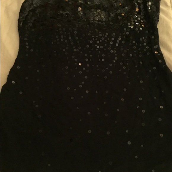 Inc black sparkly tube top size medium worn once - Picture 3 of 5